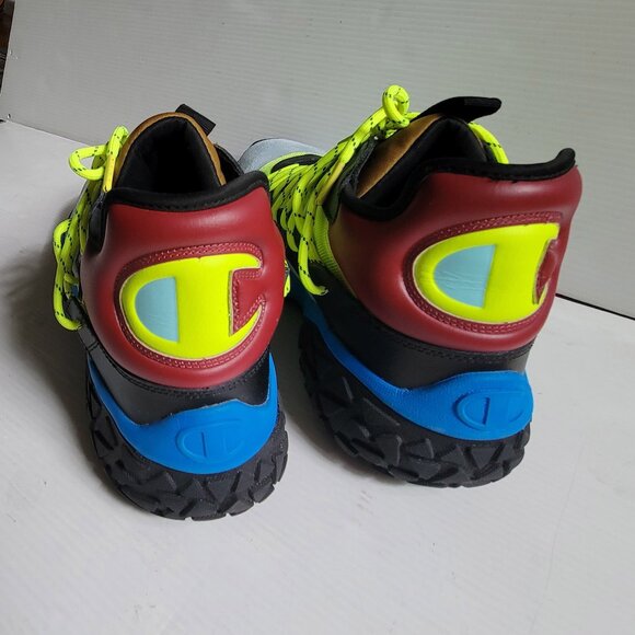 Champion The Tank Shoes US 11.5~12 Chunky Oversize Trek Sneakers Colorful ~EUC~ - Picture 5 of 9